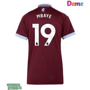 Aston Villa Ibrahim Mbaye #19 Replika Hjemmebanetrøje Dame 2026-27 Kortærmet